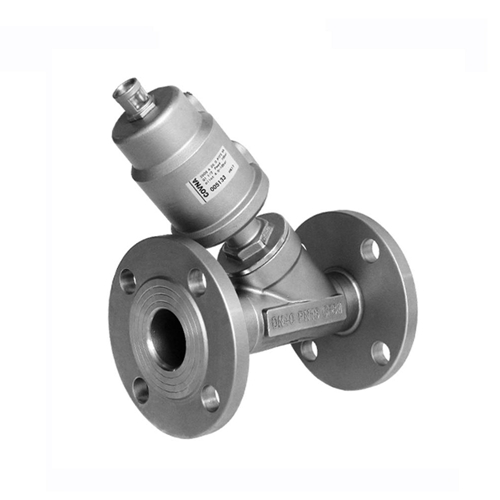 Pneumatic Flanged Angle Seat Valve 3