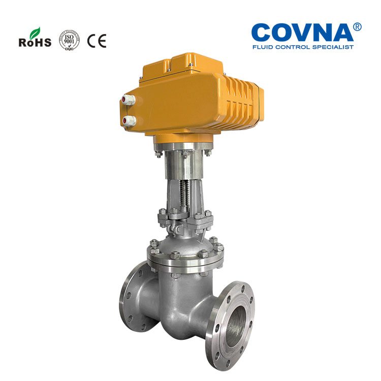 Motorized flange gate valve 4