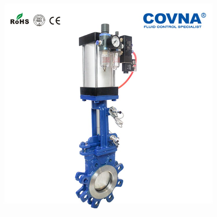 Pneumatic Knife Gate Valves 